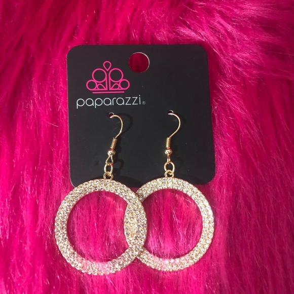 Bubbly Babe gold earrings - Picture 1 of 2